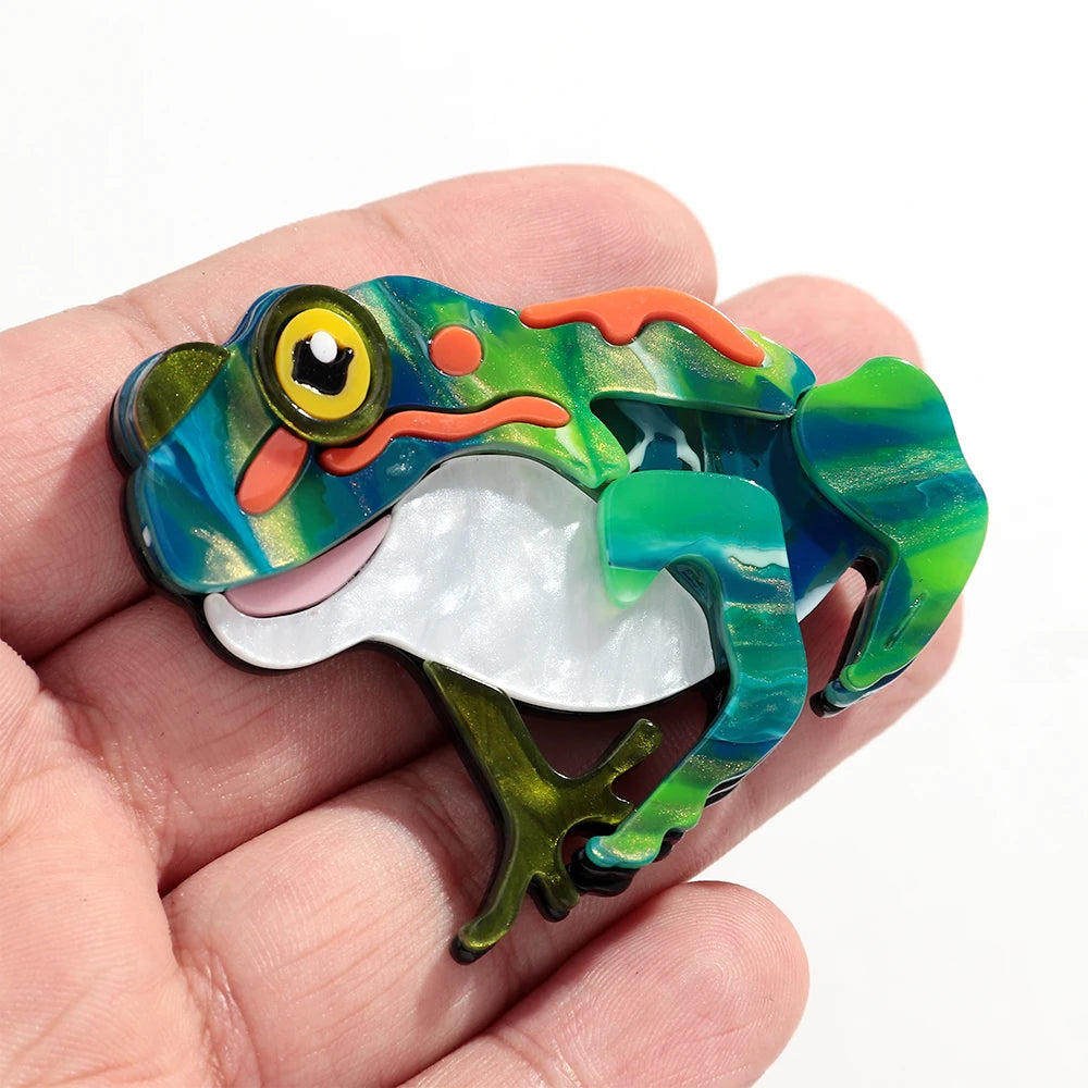 Frogtastic Fun Pin - Hello Baabs