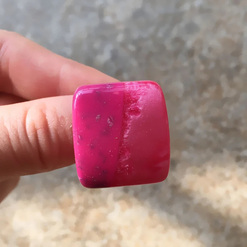 Fuchsia Frenzy Ring (size 8) - Hello Baabs LLC 