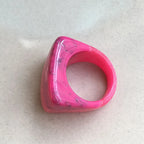 Fuchsia Frenzy Ring (size 8) - Hello Baabs LLC 