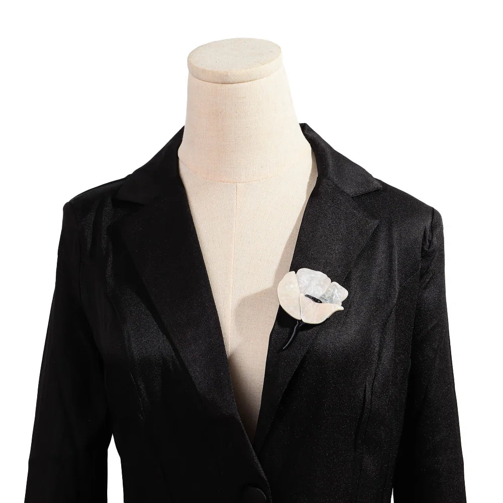 Garden Glam Brooch - 3 colors - Hello Baabs LLC 