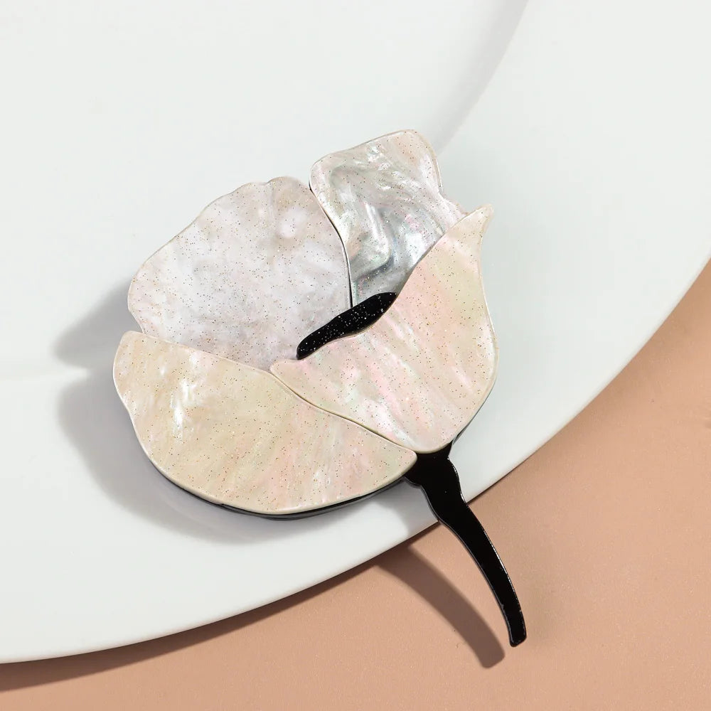 Garden Glam Brooch - 3 colors - Hello Baabs LLC 