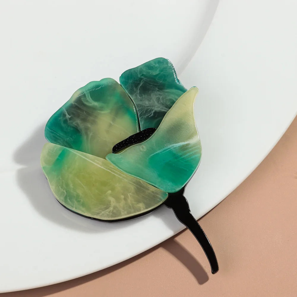 Garden Glam Brooch - 3 colors - Hello Baabs LLC 