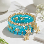 Garden Wings Bracelet Set - 5 colors - Hello Baabs