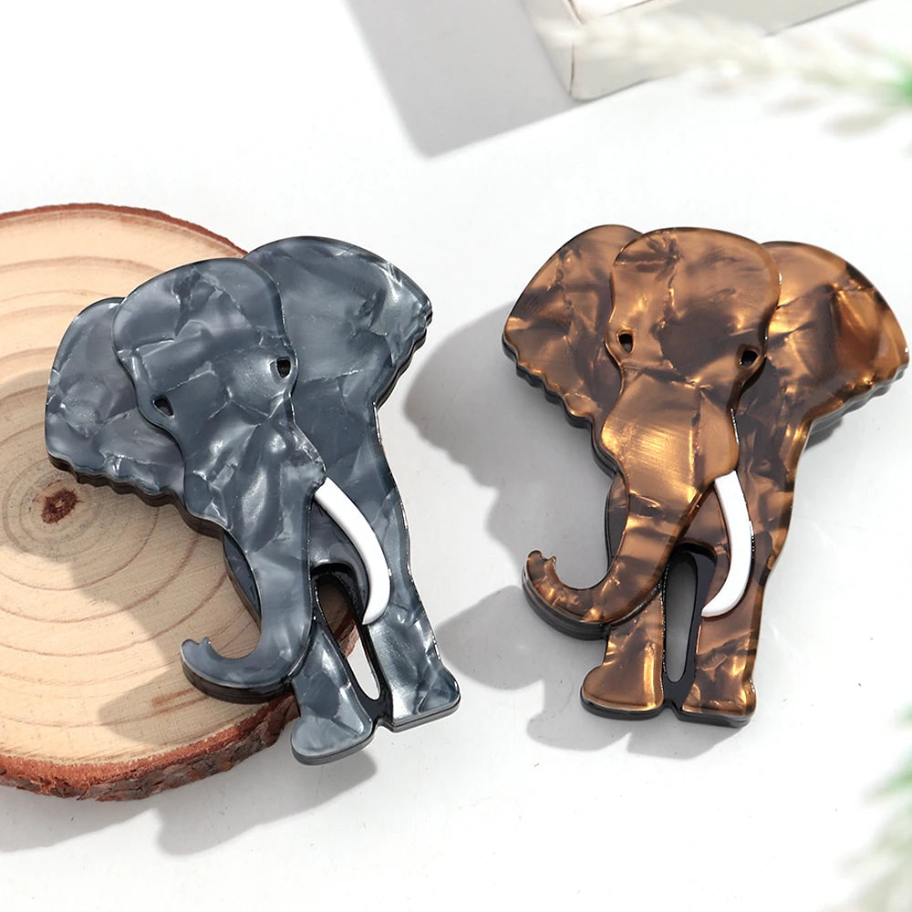 Gentle Giant Elephant Pin - 3 colors - Hello Baabs LLC 