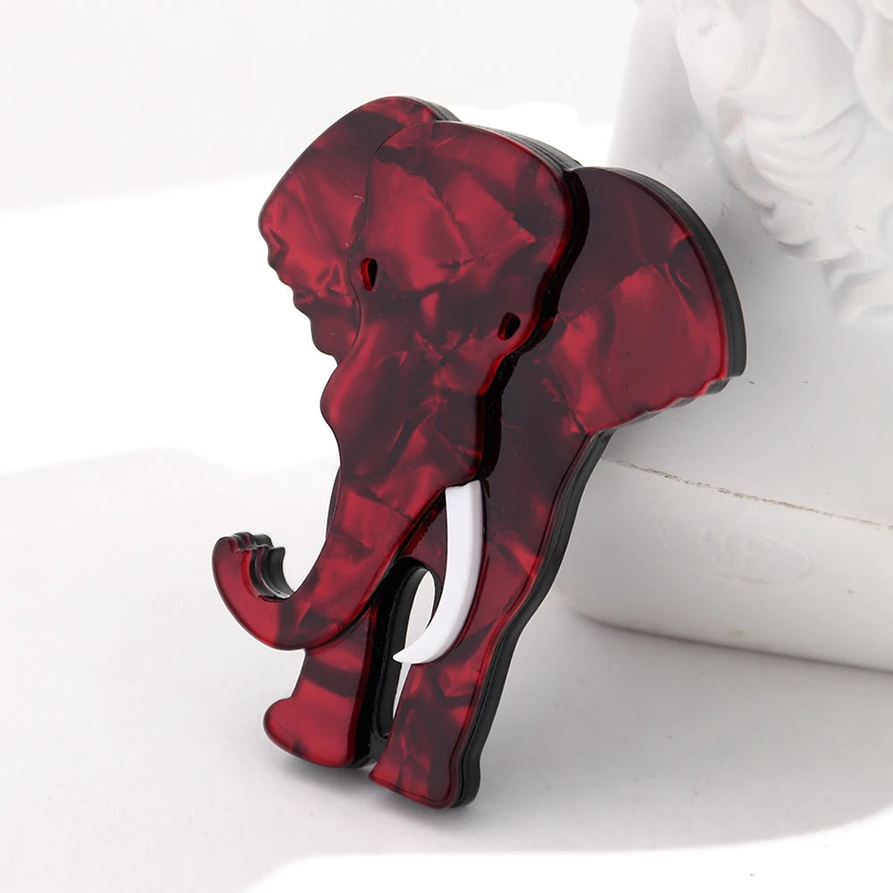 Gentle Giant Elephant Pin - 3 colors - Hello Baabs LLC 