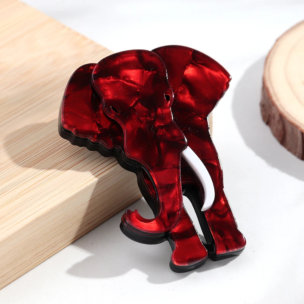 Gentle Giant Elephant Pin - 3 colors - Hello Baabs LLC 