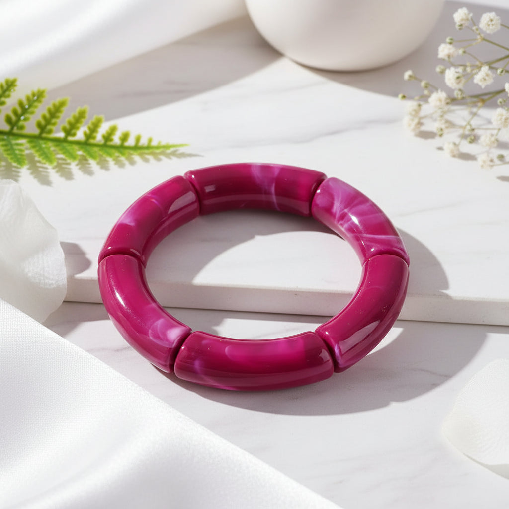 Geo Glow Bamboo Stretch - 19 colors - Hello Baabs