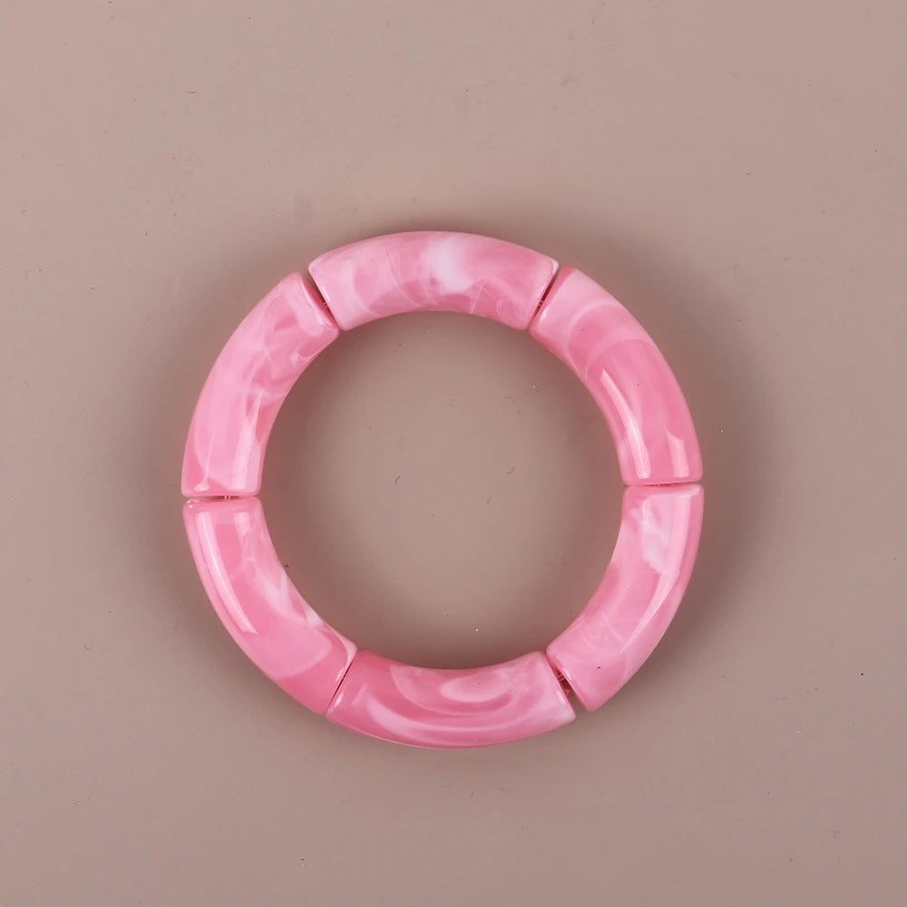 Geo Glow Bamboo Stretch - 19 colors - Hello Baabs LLC 