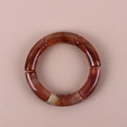 Geo Glow Bamboo Stretch Bangles - 19 colors - hello baabs 