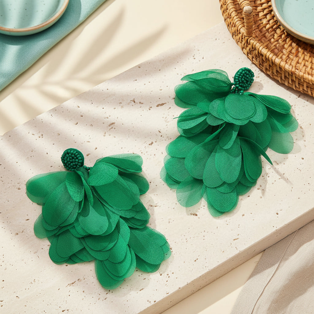 Gilded Bloom Dangles - 5 colors - Hello Baabs