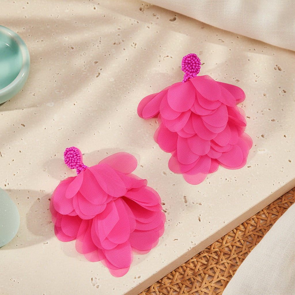 Gilded Bloom Dangles - 5 colors - Hello Baabs