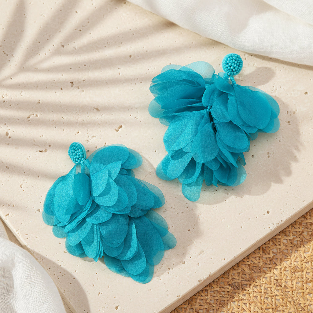 Gilded Bloom Dangles - 5 colors - Hello Baabs