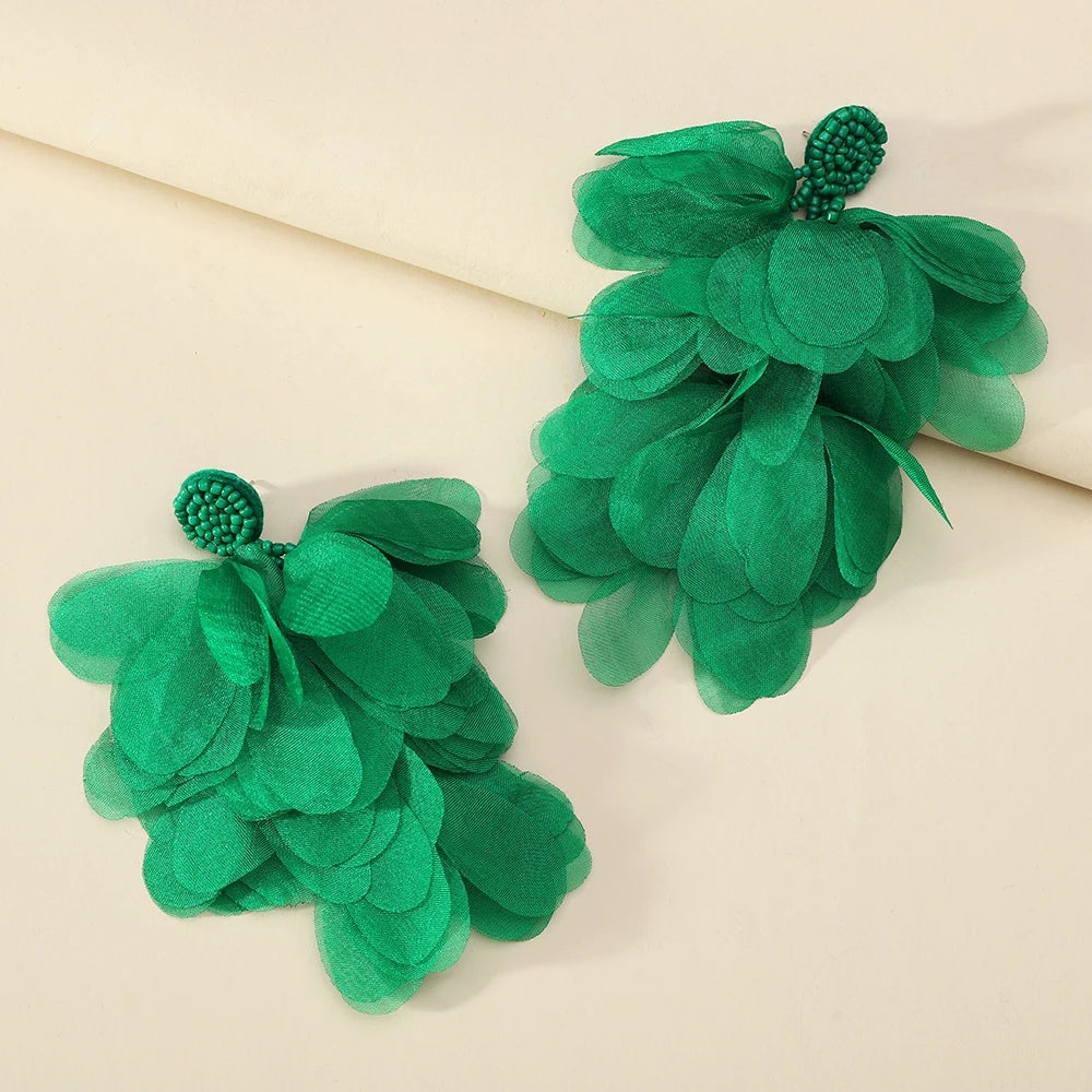 Gilded Bloom Dangles - 5 colors - hello baabs 
