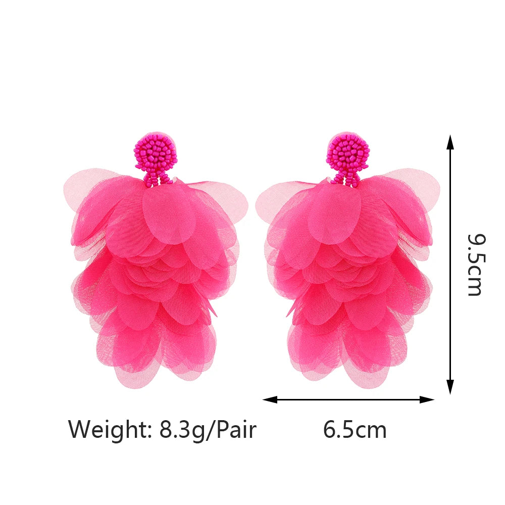 Gilded Bloom Dangles - 5 colors - hello baabs 