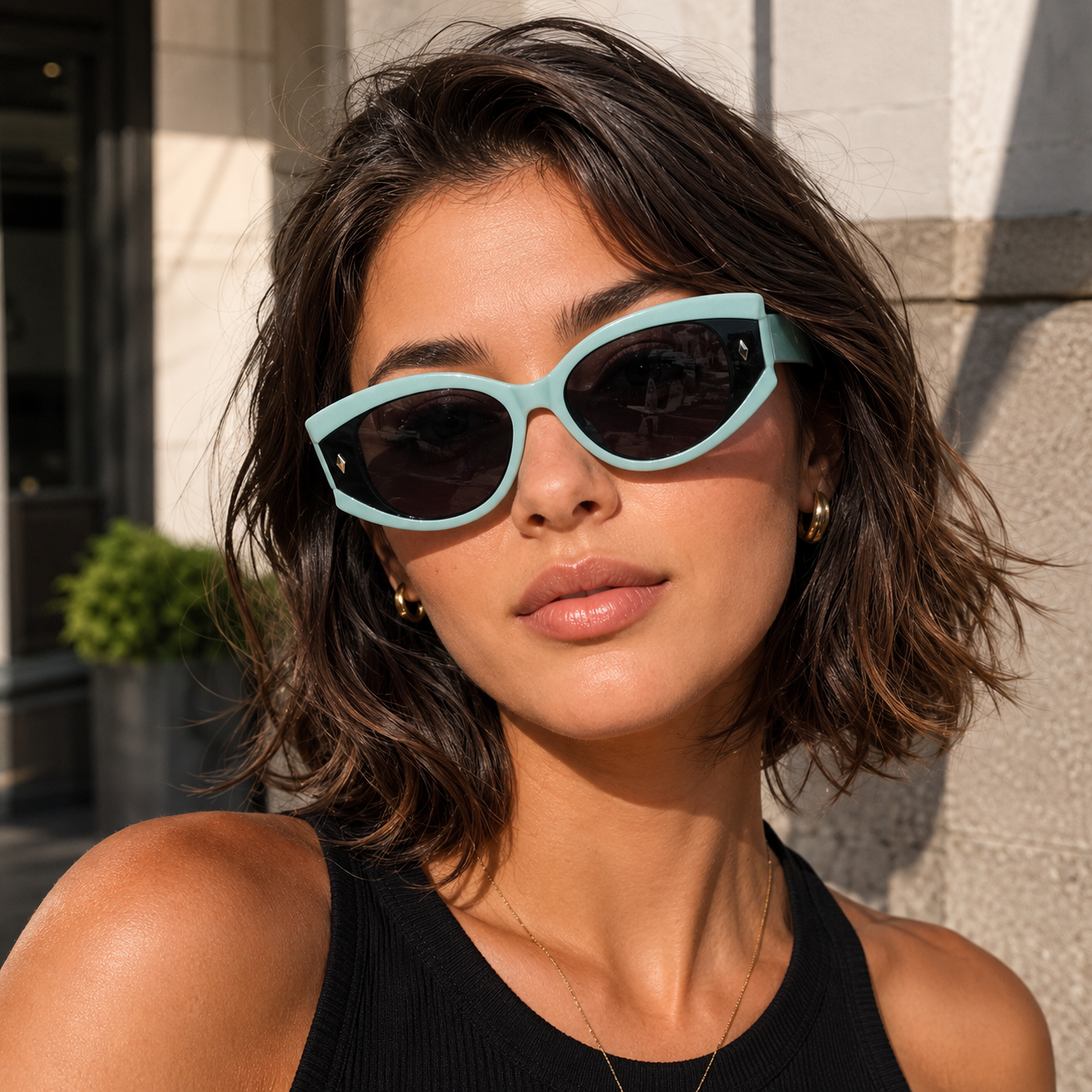 Glam Edge Sunglasses - 5 colors - Hello Baabs LLC 