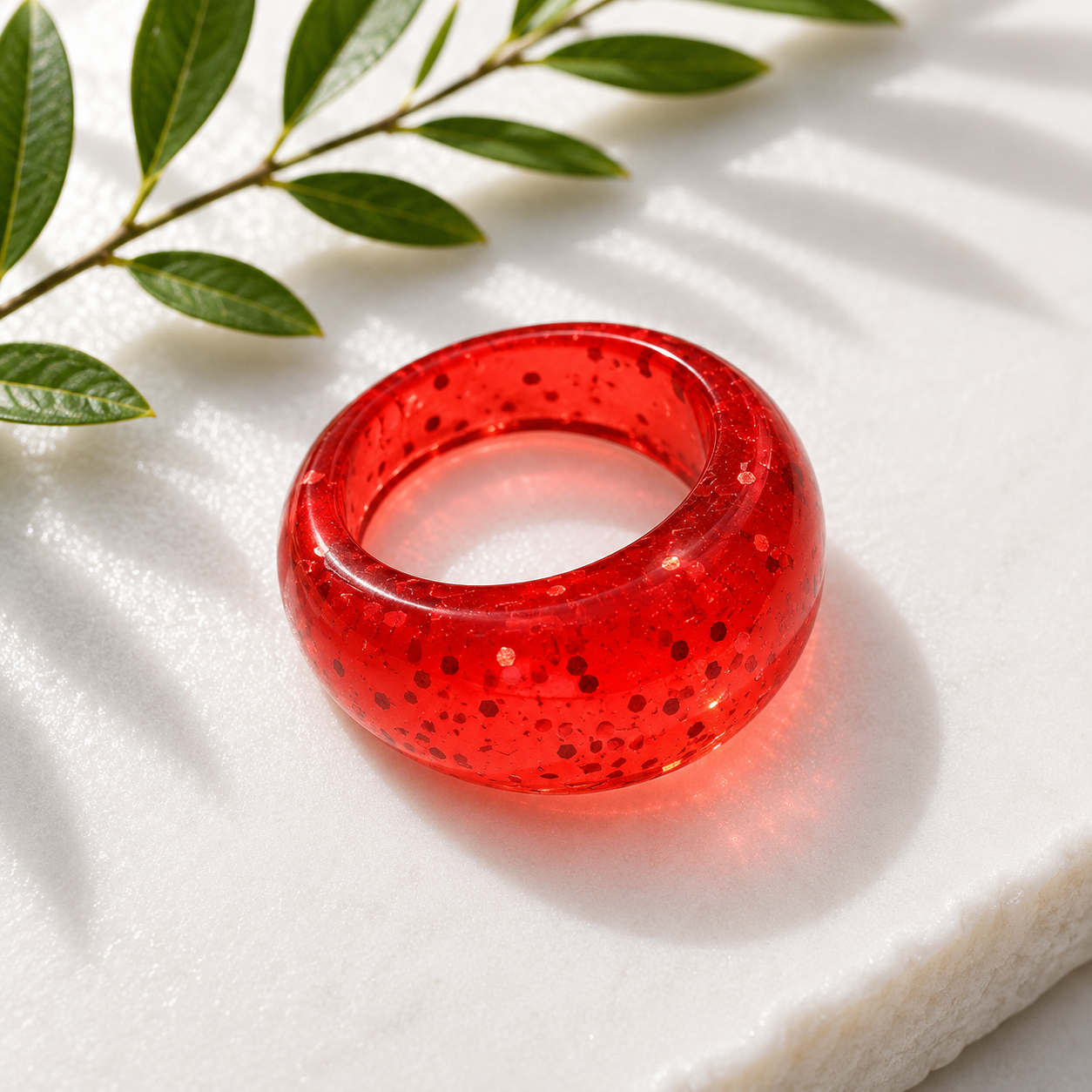 Glaze Phase Ring (size 8) - 20 colors - Hello Baabs
