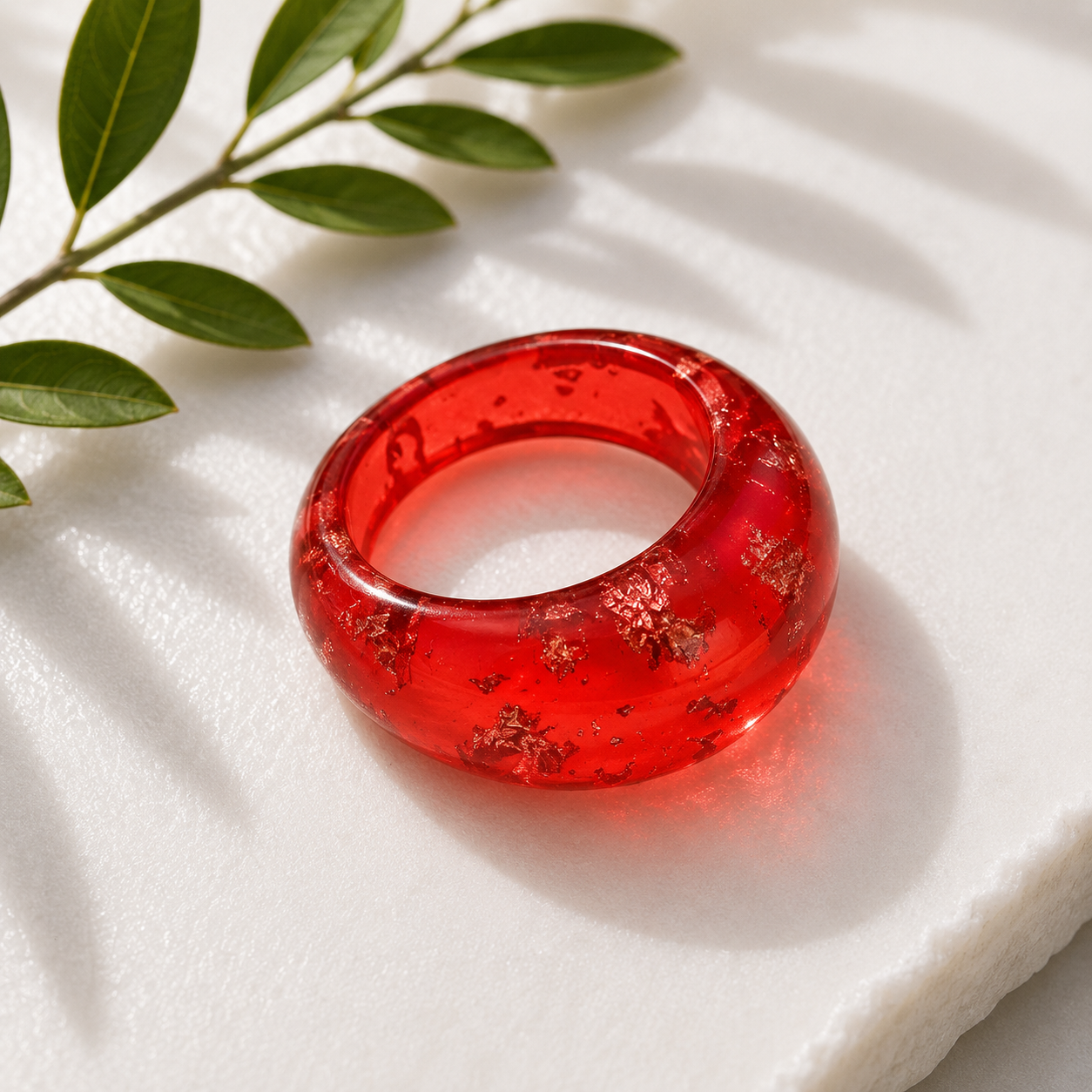Glaze Phase Ring (size 8) - 20 colors - Hello Baabs