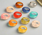 Glaze Phase Ring (size 8) - 20 colors - hello baabs 