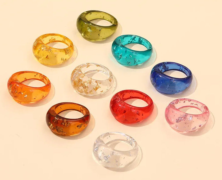 Glaze Phase Ring (size 8) - 20 colors - hello baabs 