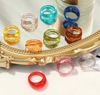 Glaze Phase Ring (size 8) - 20 colors - hello baabs 