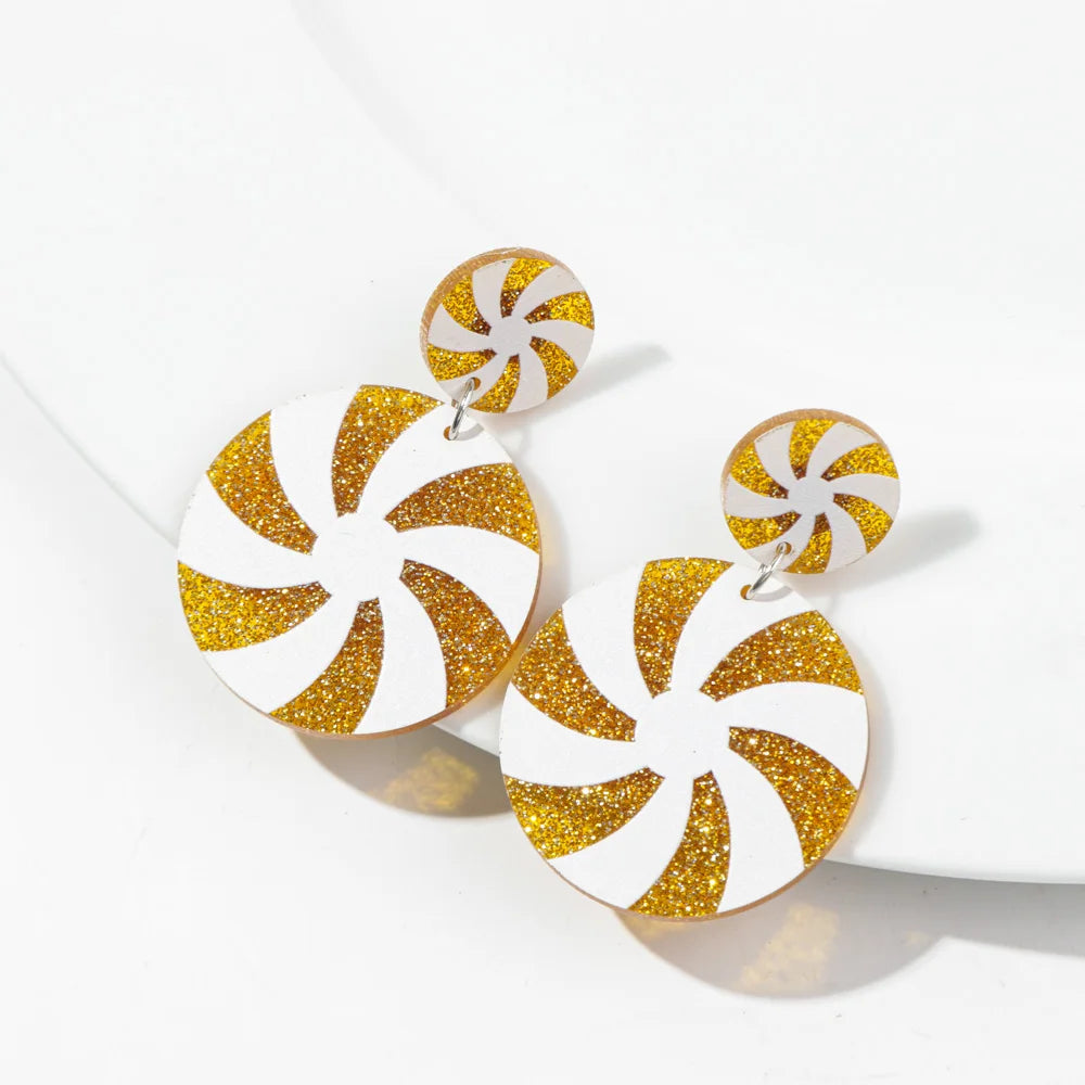 Glittery Holiday Whirls - 3 colors - hello baabs 