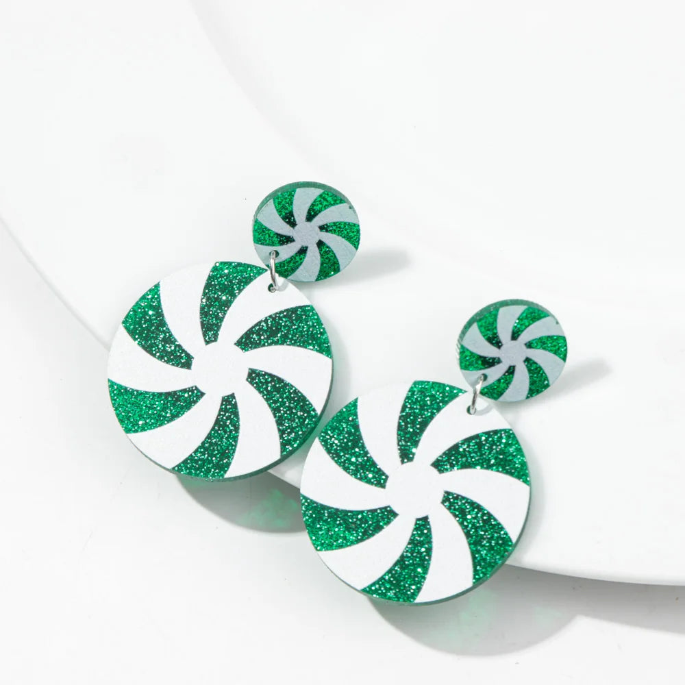 Glittery Holiday Whirls - 3 colors - hello baabs 