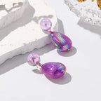 Glow Shift Earrings (2 sizes) - 12 colors - Hello Baabs