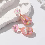 Glow Shift Earrings (2 sizes) - 12 colors - Hello Baabs