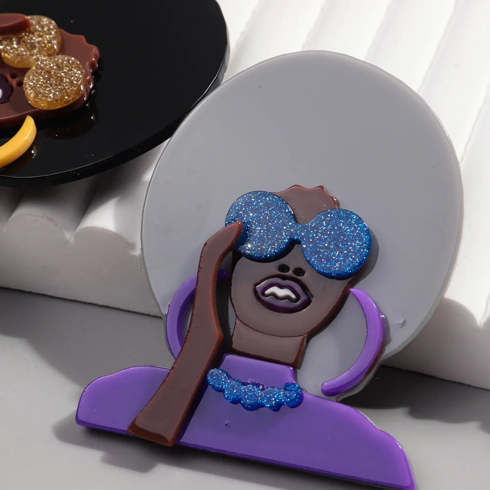 Golden Hour Glow Brooch - 2 colors - hello baabs 