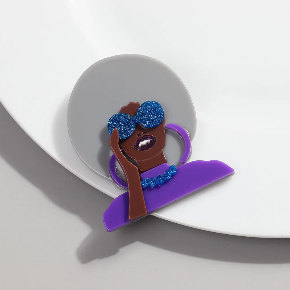 Golden Hour Glow Brooch - 2 colors - hello baabs 