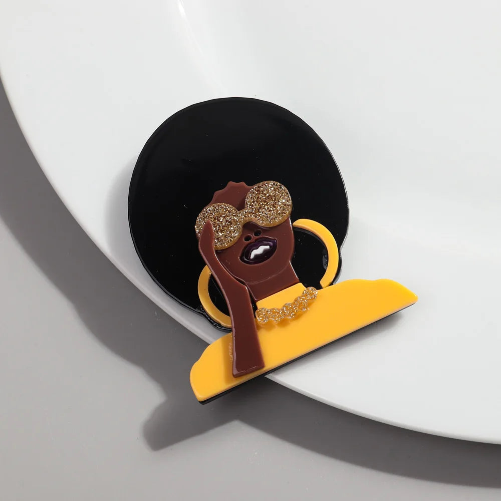 Golden Hour Glow Brooch - 2 colors - hello baabs 