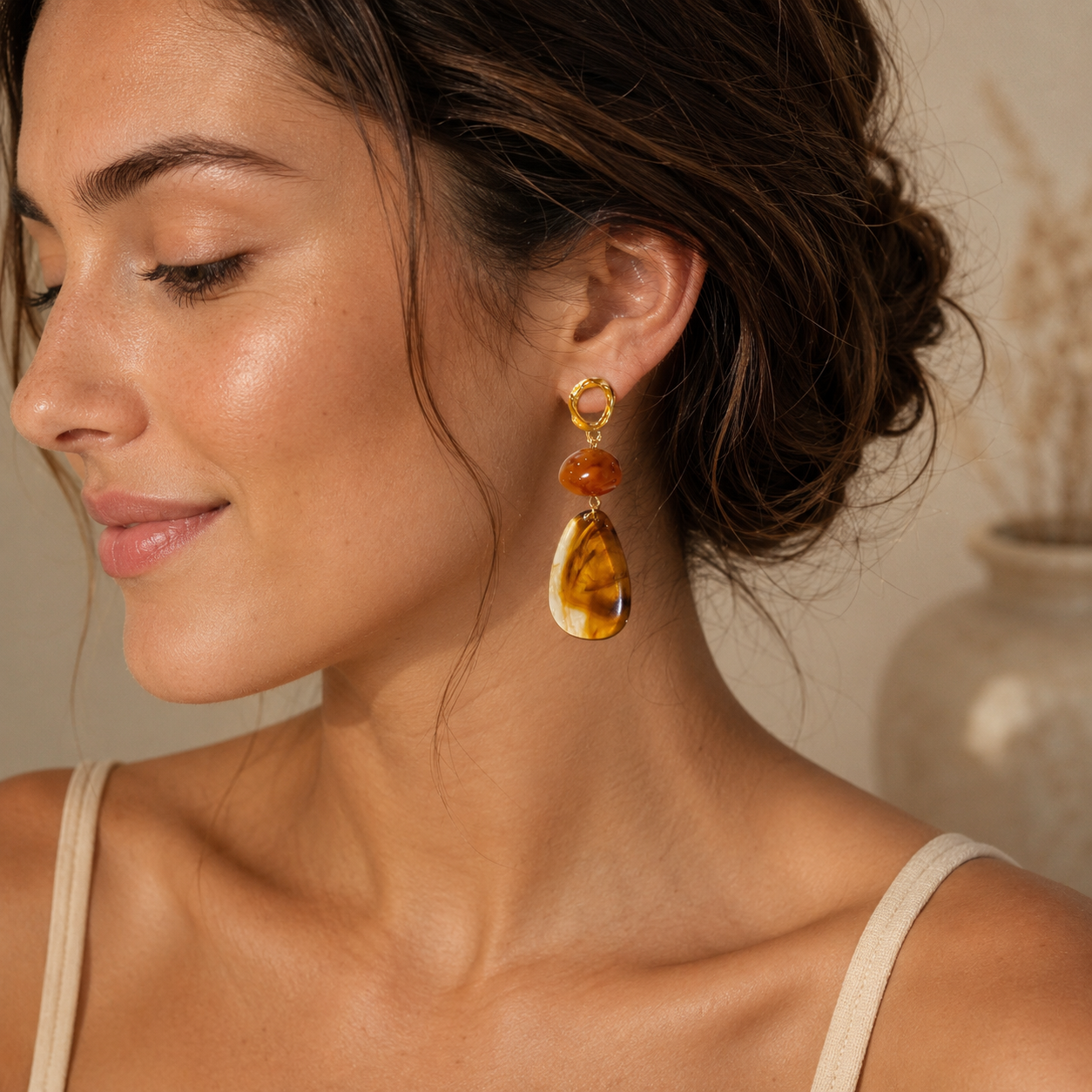 Golden Melt Earrings - 2 colors - Hello Baabs