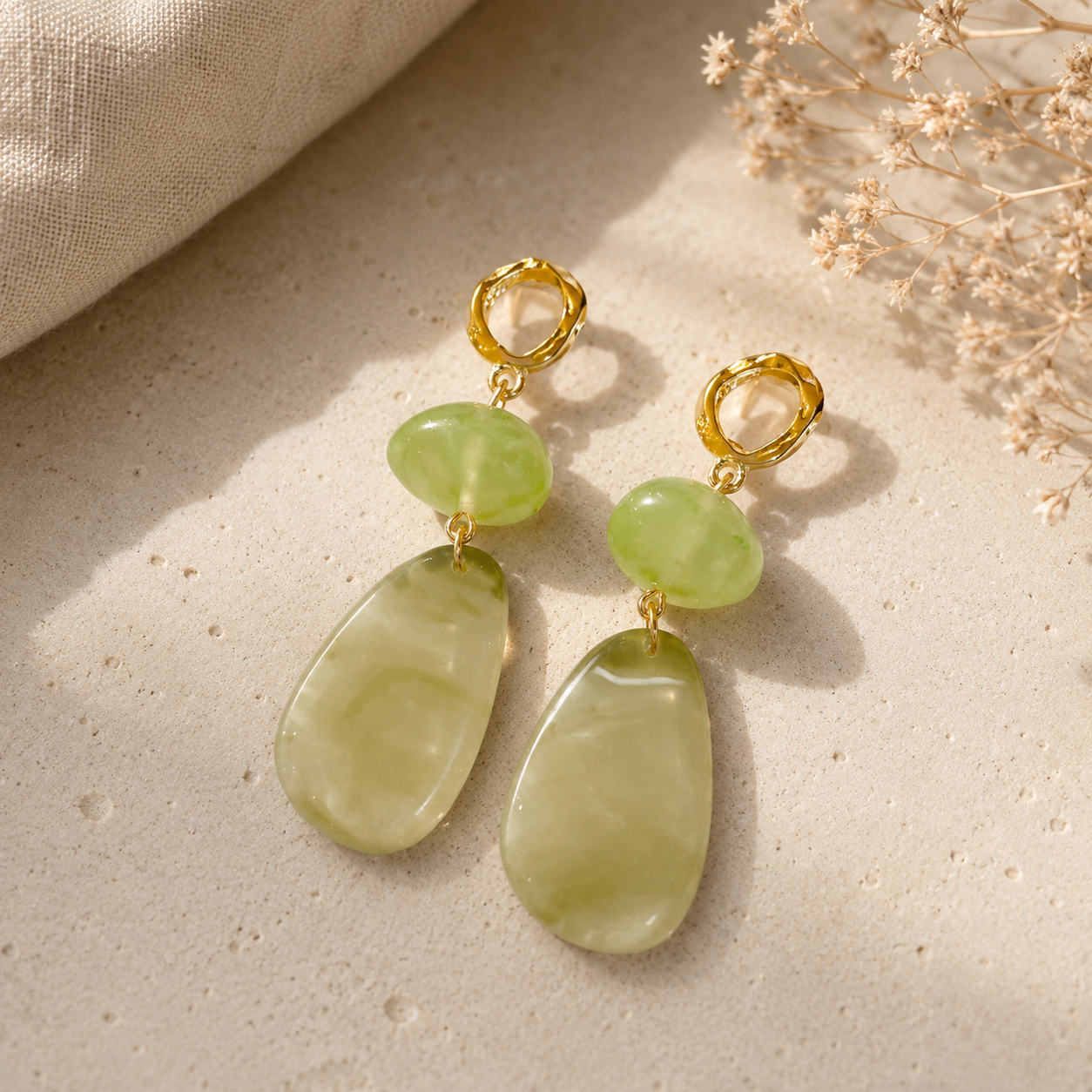 Golden Melt Earrings - 2 colors - Hello Baabs