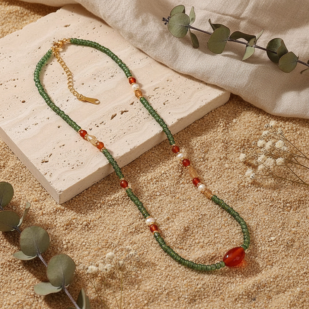 Golden Tide Necklace - Hello Baabs