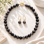 Grounded Glam Necklace & Earrings Set - 6 colors - Hello Baabs