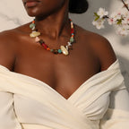 Gypsy Gem Strand Necklace - Hello Baabs LLC 