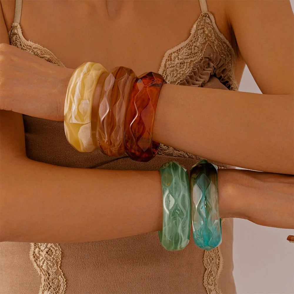 Gypsy Tone Bangle (2.55" diameter) - 5 colors - Hello Baabs LLC 