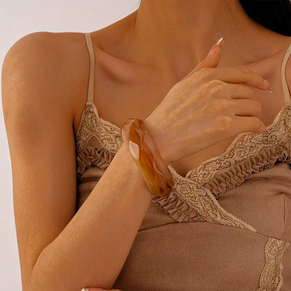 Gypsy Tone Bangle (2.55" diameter) - 5 colors - Hello Baabs LLC 