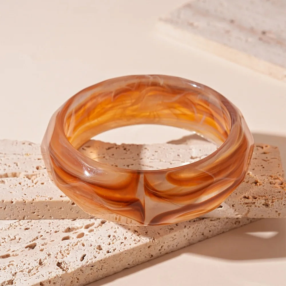 Gypsy Tone Bangle (2.55" diameter) - 5 colors - Hello Baabs LLC 