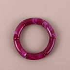 Geo Glow Bamboo Stretch Bangles - 19 colors