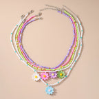 Happy Bloom Charm 5pc Necklace Set - Hello Baabs LLC 