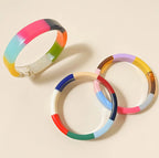 Happy Color Bangle (2.63" diameter) - 3 colors - Hello Baabs LLC 