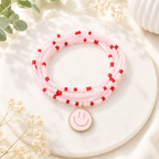 Happy Faces 4pc Bracelet Set - 7 Colors - Hello Baabs LLC 