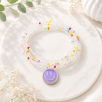 Happy Faces 4pc Bracelet Set - 7 Colors - Hello Baabs LLC 