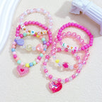 Happy Hearts 6pc Bracelet Bundle - Hello Baabs LLC 
