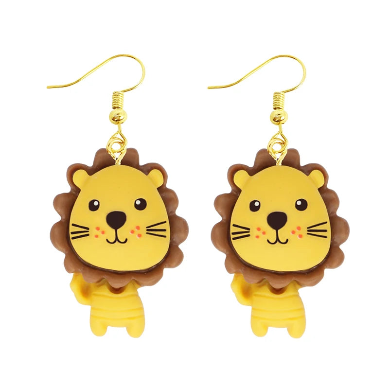 Happy Little Animals Earring Drops - 19 variants - Hello Baabs LLC 
