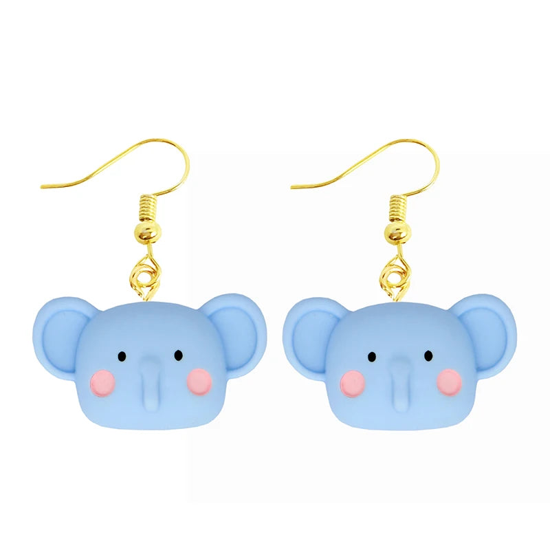 Happy Little Animals Earring Drops - 19 variants - Hello Baabs LLC 