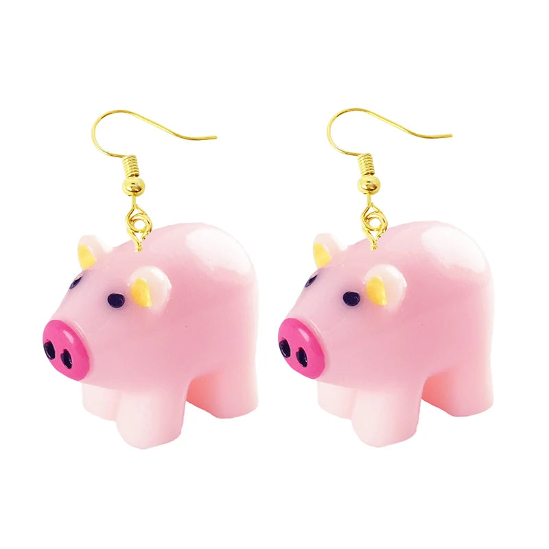 Happy Little Animals Earring Drops - 19 variants - Hello Baabs LLC 
