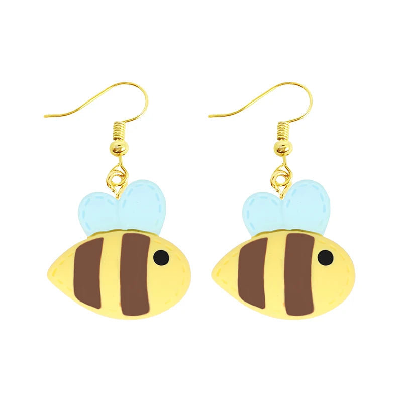 Happy Little Animals Earring Drops - 19 variants - Hello Baabs LLC 