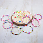 Happy Vibes 12pc Bracelet Bundle - Hello Baabs LLC 